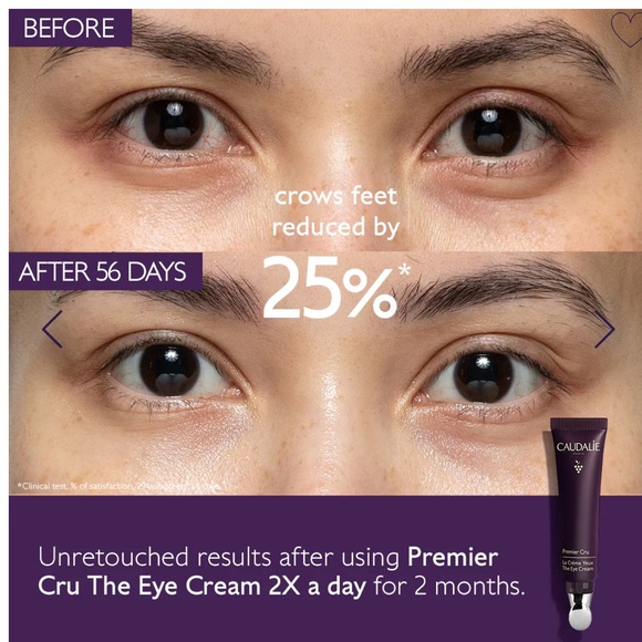CAUDALIE Premier Cru Eye Cream Travel Size 5ml BRAND NEW - Picture 4 of 5
